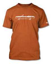 1968 Plymouth Barracuda Convertible T-shirt - Men - Side View