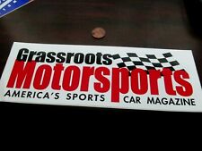 Grassroots Stickers Decals Original Old Stock Racing