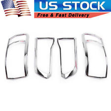 Rear Tail Light Cover For Jeep Grand Cherokee 2014 2015 2016 Chrome Protect Trim
