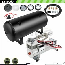 5 Gal Air Tank 200 Psi Air Compressor Onboard System Kit For Train Horn 12v