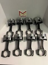 Speed-pro New Sbc Hypereutectic Pistons Enginetech Manufactured Connecting Rods