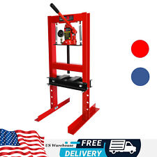 6ton13000lbs Hydraulic Shop Floor Press With Pressure Gauge Floor Stand Jack