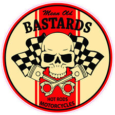 Mean Old Bastards Decal Is 5 X 5 In Size