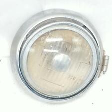 Lucas 462 4.5 Inch Round Clear Fog Lamp Assembly W Chrome Ring For Austin Jaguar