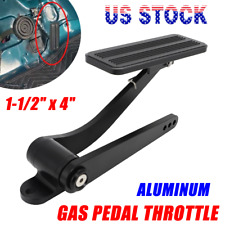 Universal Black Aluminum Gas Pedal Throttle Firewall Mount For Street Rat Rod Gm
