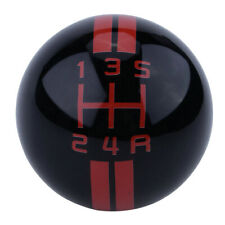 For Ford Mustang Gt500 5 Speed Manual Gear Shift Knob Shifter Black Ball Handle