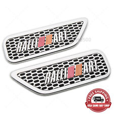 Mitsubishi Ralliart Racing Logo Sport Fender Door Marker Nameplate Badge Emblem