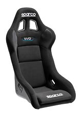 Sparco Evo Qrt Black Cloth Racing Seat Medium 34 Waist Fia Approved