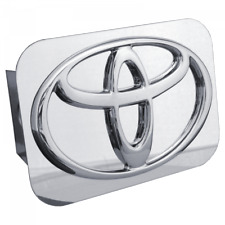 Toyota Logo Chrome Class Iii Trailer Hitch Plug Cover Official Licensed
