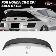 Sblk Style Frp Unpainted Rear Roof Spoiler Wing Kit For Honda 10.2 -12.8 Crz Zf1