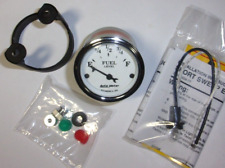Autometer 1607 Old Tyme White 2-116 Fuel Level Gas Gauge Pre-65 Gm 0e 30f