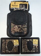 Browning Mossy Oak Camo Floor Mats Full Set Auto Truck Car Camouflage