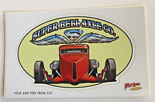 Stickers Decal Super Bell Axle Co Hot Rod Ford American Parts Fast Lane Rat Rod