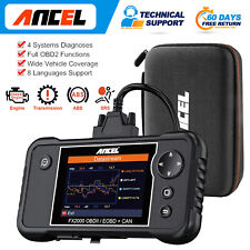 Ancel Fx2000 Obd2 Scanner Abs Car Check Engine Diagnostic Scan Tool With Case