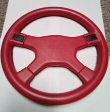 Dino Raid 4c Steering Wheel 360mm Red 4 Spoke Italy