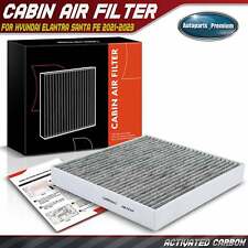 Activated Carbon Cabin Air Filter For Hyundai Elantra Santa Fe 21-23 Tucson K5
