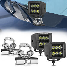 Offroadtown-3 120w Cree Led Pods Driving Lights Spot Reverse For Jeep Wrangler
