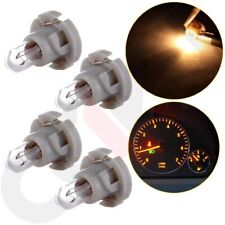 4x T4 Neo Wedge Halogen Bulb Dashboard Warm White Heater Climate Control Light