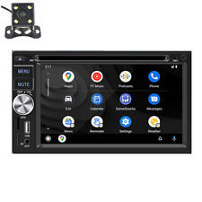 6.2in Double Din Car Dvd Player Bluetooth Stereo Radio Carplay Mirror Link Usb