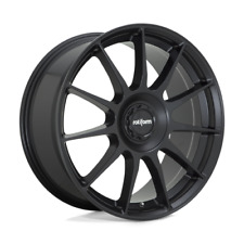 20x8.5 Rotiform R168 Dtm Satin Black Wheel 5x1125x120 35mm