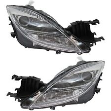 Headlight Set For 2009-2010 Mazda 6 S Gt Gs I Models Left And Right 2pc