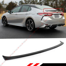 For 18-2024 Toyota Camry Painted Gloss Black Sport Rear Trunk Lid Spoiler Wing