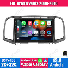 32gb Android 13 Car Gps Radio Player Stereo Carplay For Toyota Venza 2008-2016