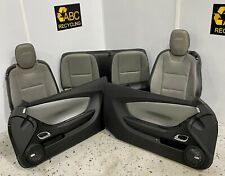 2012-2015 Chevy Camaro Ss Front Rear Seat Interior Set Gray Leather Auto