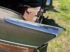 1957 Chevrolet 150 210 Tail Fin Molding Trim Stainless Steel Left Driver