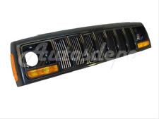 For 97-01 Cherokee Header Panel Grille Headlight Door Parkside Marker Light 8pc