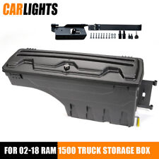 Right Side Truck Bed Storage Toolbox Fit For 02-18 Dodge Ram 1500 2500 3500