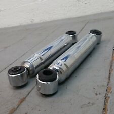Pair Chrome 1928 - 1948 Model A Ford Solid Axle Shock V8 Custom Street Low Rider