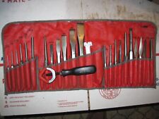 Snap On Combination Punch Chisel Set Wpouch C-260a Nice