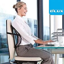Dlux Back Lumbar Support Mesh Cushion Office Chair Truck Taxi Car Seat