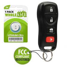 Replacement For 2002 2003 2004 2005 2006 Nissan Altima Maxima Key Fob Remote