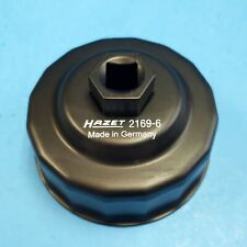 Hazet Germany 2169-6 Volvo Oil Filter Wrench 86mm With 16 Flats 12 Drive