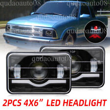 Fit For Chevrolet S10 Blazer 1995-1997 4x6 Led Projector Headlight Sealed Beam