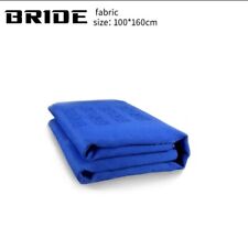Full Blue Jdm Bride Fabric Cloth Material Seat Panel Armrest Restore Decoration