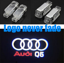 Audi Q5 Logo 2pcs Ghost Laser Projector Door Under Puddle Lights For Audi Q5 -