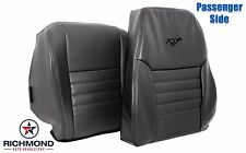 99-04 Ford Mustang Gt -complete Passenger Perforated Leather Seat Covers Black