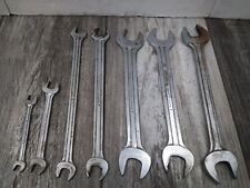 Vintage Blue-point Supreme By Snap-on Open End Thin Wrench 7-pcs