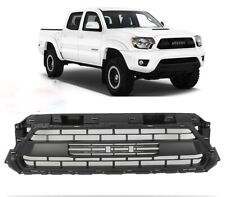 Grille Fit For Toyota Tacoma 2012-2015 Grill Trd Pro Matte Black Finish