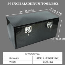 36 Truck Underbody Tool Box Trailer Rv Tool Storage Under Bed W Lock