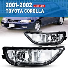Fog Lights Set Compatible For Toyota Corolla 2001-2002 With Harness And Switch