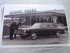 1964 Dodge Dart In Front Of Dealer  11 X 17 Photo Picture