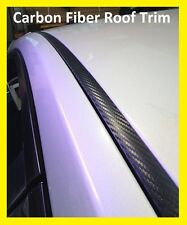 For 1992-1995 Honda Civic Hatchback Black Carbon Fiber Roof Trim Molding Kit
