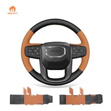 Pu Leather Carbon Fiber Steering Wheel Cover For Gmc Sierra 1500 Limited Sierra
