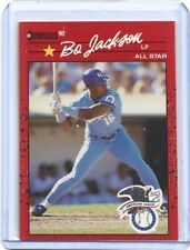 Bo Jackson 1990 Donruss Double Error All Star Card 650
