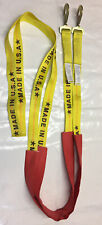 2 Wheel Lift Tow Truck Repo Crossover Straps Wrecker Ratchet Tie Downs Usa Made