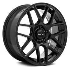Rtx Envy Wheels 17x7.5 38 5x100 73.1 Black Rims Set Of 4